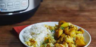 Freezer-to-Pressure-Cooker Chicken Curry